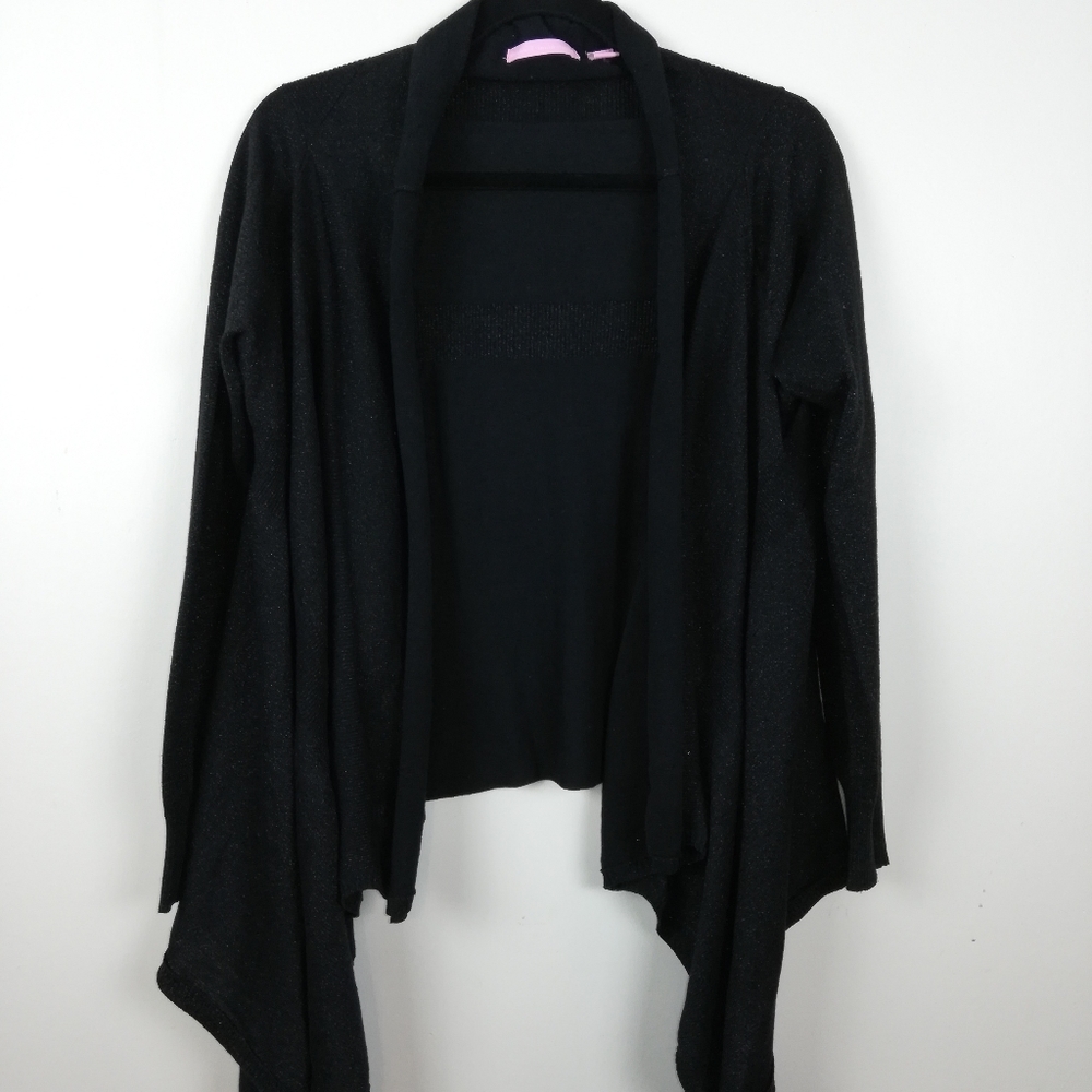 Michael Simon Studio Black metallic women's sweatr